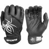 2023 Spiderz Pro Model Batting Gloves: Black/White -Deals Baseball Glove Store 2023SpiderzProModelBattingGloves Black White Title