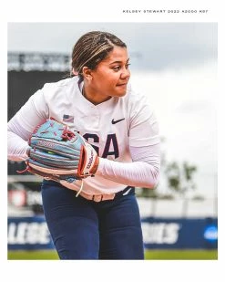 2022 Wilson A2000 Kelsey Stewart KS7 GM 12" Fastpitch Glove: WTA20RF22KS7 -Deals Baseball Glove Store 21 0486 Wilson USA Softball GM Kelsey Stewart Social 03