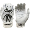 2022 Spiderz ENDITE Batting Gloves: White And Black -Deals Baseball Glove Store 22EnditeWhiteBlack