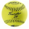 Dudley Thunder ZN 12" STADIUM 47/450 USSSA Slowpitch Softballs (DOZEN): 4U528Y -Deals Baseball Glove Store 4U 528Y ThunderZN1