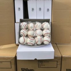 Wilson A1010S Blem Baseballs: One Case (10 Dozen) 7 Wilson A1010S Blem Baseballs: One Case (10 Dozen) -Deals Baseball Glove Store A1010s Box