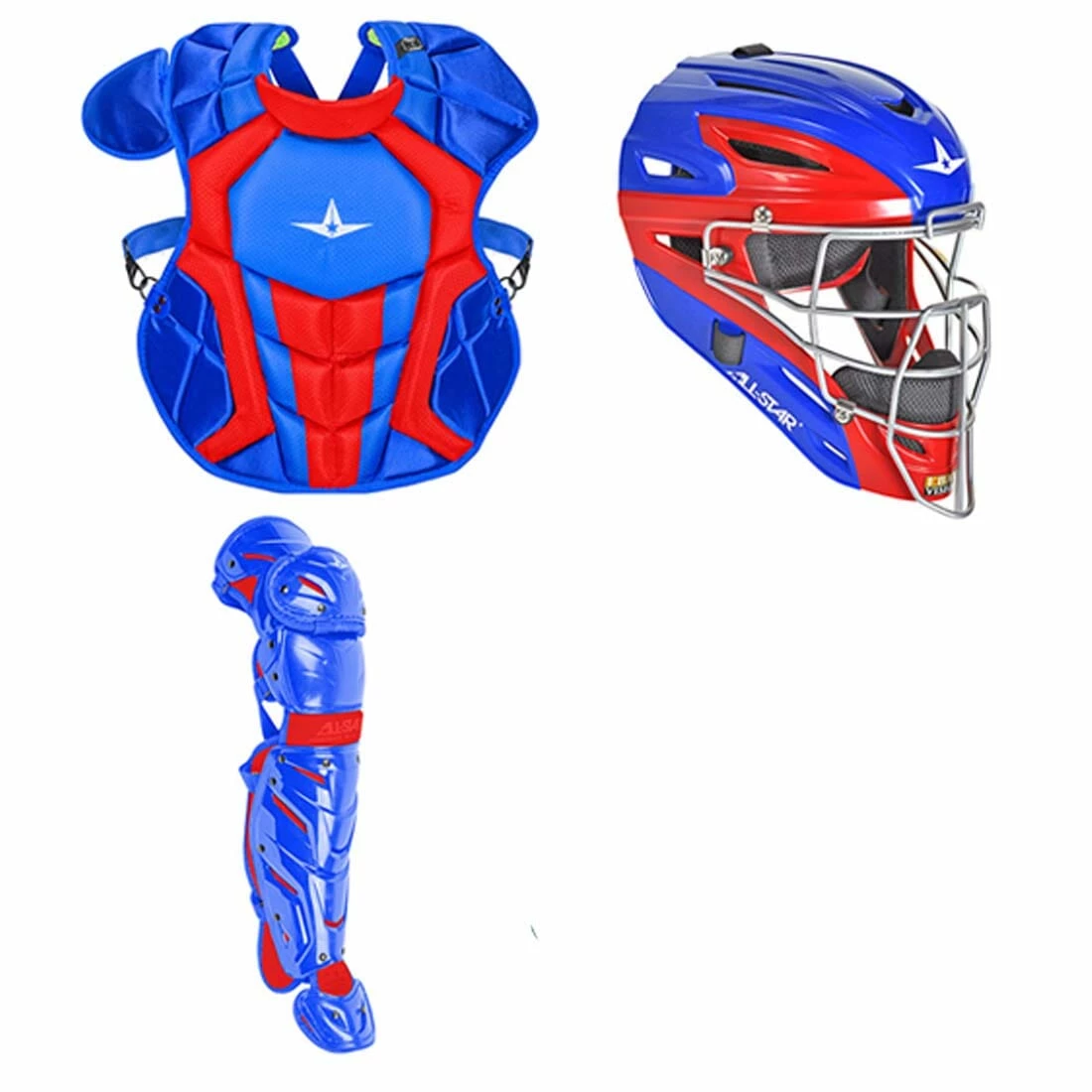 All-Star S7 Axis Elite (Ages 12-16) Two-Tone Catcher's Kit NOCSAE Approved: CKCC1216S7XTT 4 All-Star S7 Axis Elite (Ages 12-16) Two-Tone Catcher's Kit NOCSAE Approved: CKCC1216S7XTT - Image 2