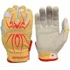 2020 Spiderz Endite Batting Gloves: COLLINS Signature Model Gold/White -Deals Baseball Glove Store AndrewCollinsSignatureEndite2