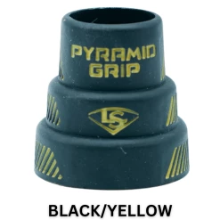 Louisville Slugger Pyramid Grips: Multi Color -Deals Baseball Glove Store BLACK YELLOW