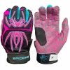 2023 Spiderz HYBRID Batting Gloves: Black Vice -Deals Baseball Glove Store Black Vice