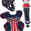 Rawlings ADULT USA VELO 2.0 Catcher's Gear Box Set: CSV2A-NSW
