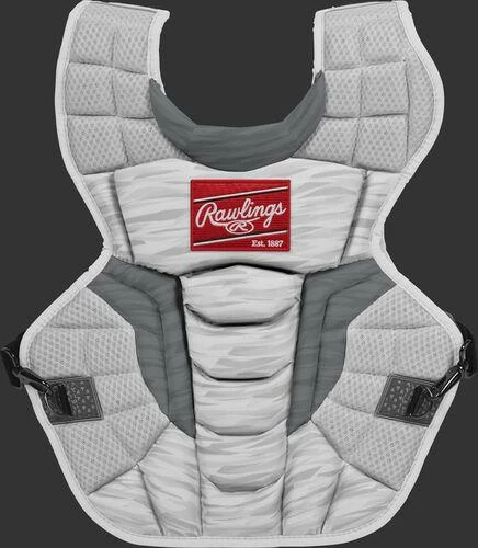 Rawlings Adult White/Silver VELO 2.0 Catcher's Gear Box Set: CSV2A-W/SIL 5 Rawlings Adult White/Silver VELO 2.0 Catcher's Gear Box Set: CSV2A-W/SIL - Image 3