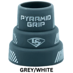 Louisville Slugger Pyramid Grips: Multi Color -Deals Baseball Glove Store GREY WHITE