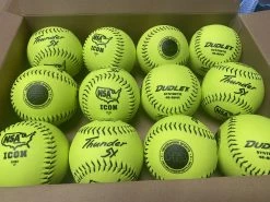 Dudley Thunder SY HYCON ICON NSA 12" Synthetic Slowpitch Softballs (DOZEN): 4E824Y 7 Dudley Thunder SY HYCON ICON NSA 12" Synthetic Slowpitch Softballs (DOZEN): 4E824Y -Deals Baseball Glove Store IMG 5781