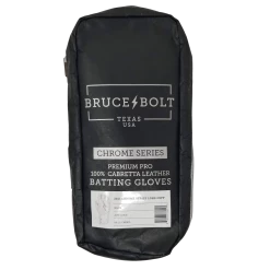 Bruce Bolt PREMIUM PRO Chrome Series Long Cuff Batting Gloves: White 11 Bruce Bolt PREMIUM PRO Chrome Series Long Cuff Batting Gloves: White -Deals Baseball Glove Store LC CHRW BAG