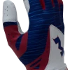 2018 Miken Pro Red White And Blue Batting Gloves: MBGL18-RWB -Deals Baseball Glove Store MBGL18 RWB 1