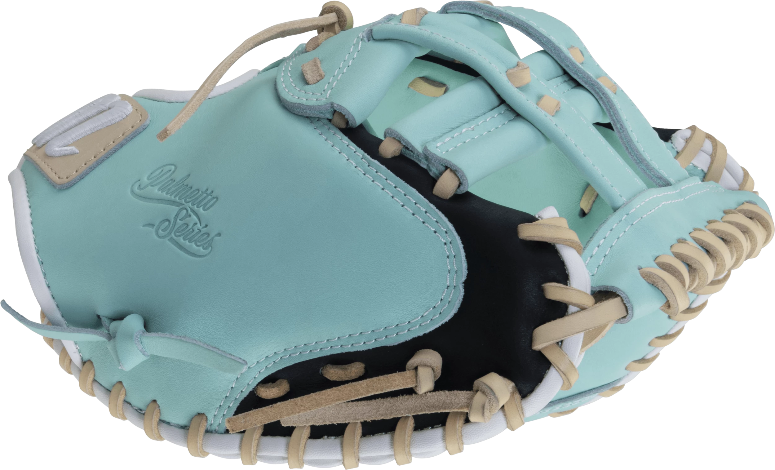 Marucci Palmetto 240C2 34" Fastpitch Catcher's Mitt: MFGPLM240C2FP 4 Marucci Palmetto 240C2 34" Fastpitch Catcher's Mitt: MFGPLM240C2FP - Image 2