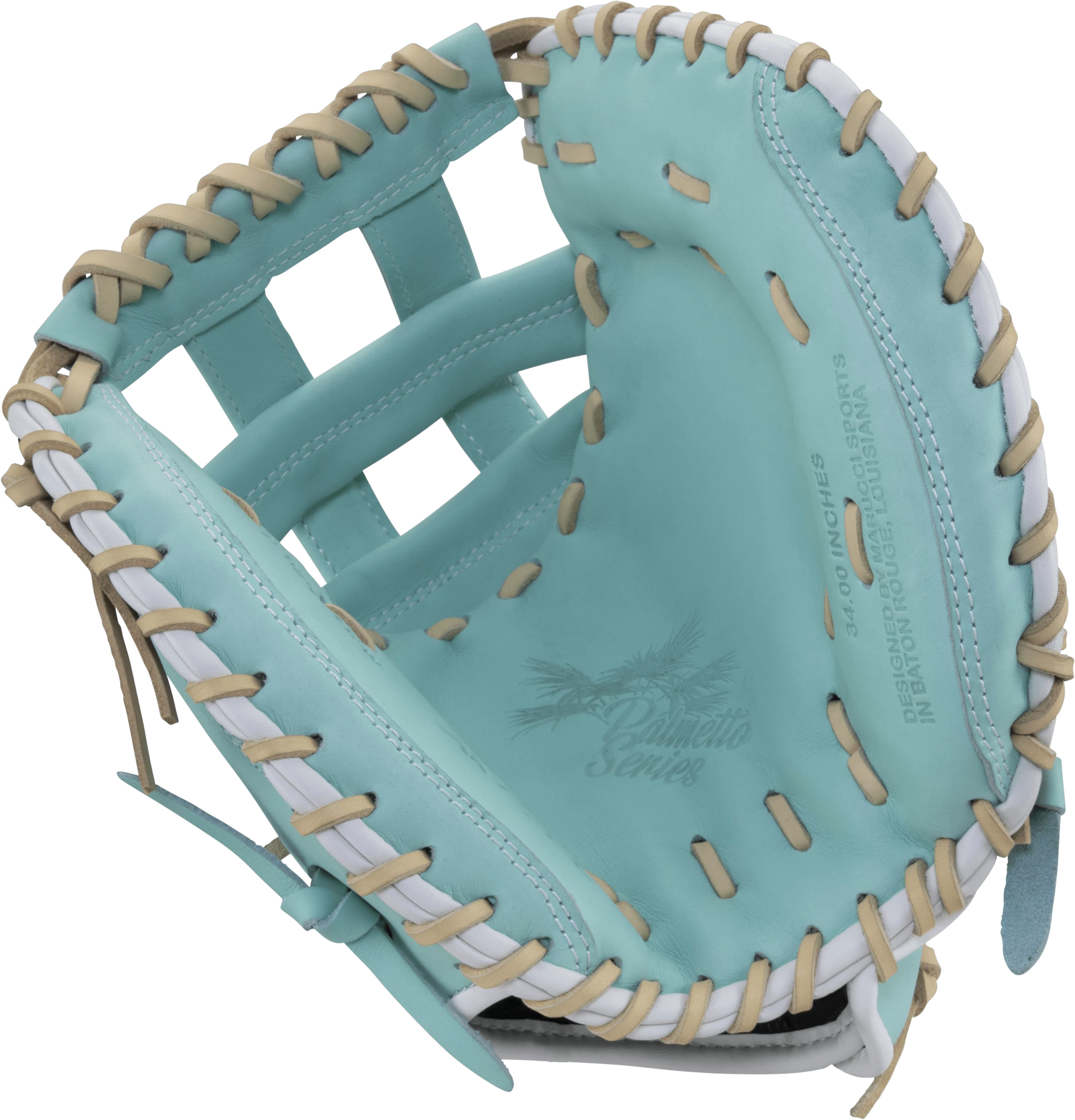 Marucci Palmetto 240C2 34" Fastpitch Catcher's Mitt: MFGPLM240C2FP 6 Marucci Palmetto 240C2 34" Fastpitch Catcher's Mitt: MFGPLM240C2FP - Image 4