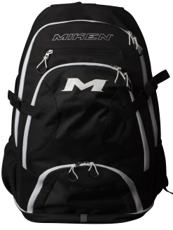 Miken Baseball And Softball Backpack: MKBG18-BP -Deals Baseball Glove Store MKBG18 BP white