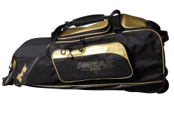 2022 Miken MK7X Championship Wheeled Roller Bag (Freak Gold Series): MKMK7X-CH-GLD