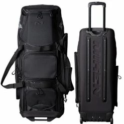Deals Baseball Glove Store 18 Miken MKMK7X Black Pro Wheeled Roller Bat Bag: MKMK7X-PRO-BLK