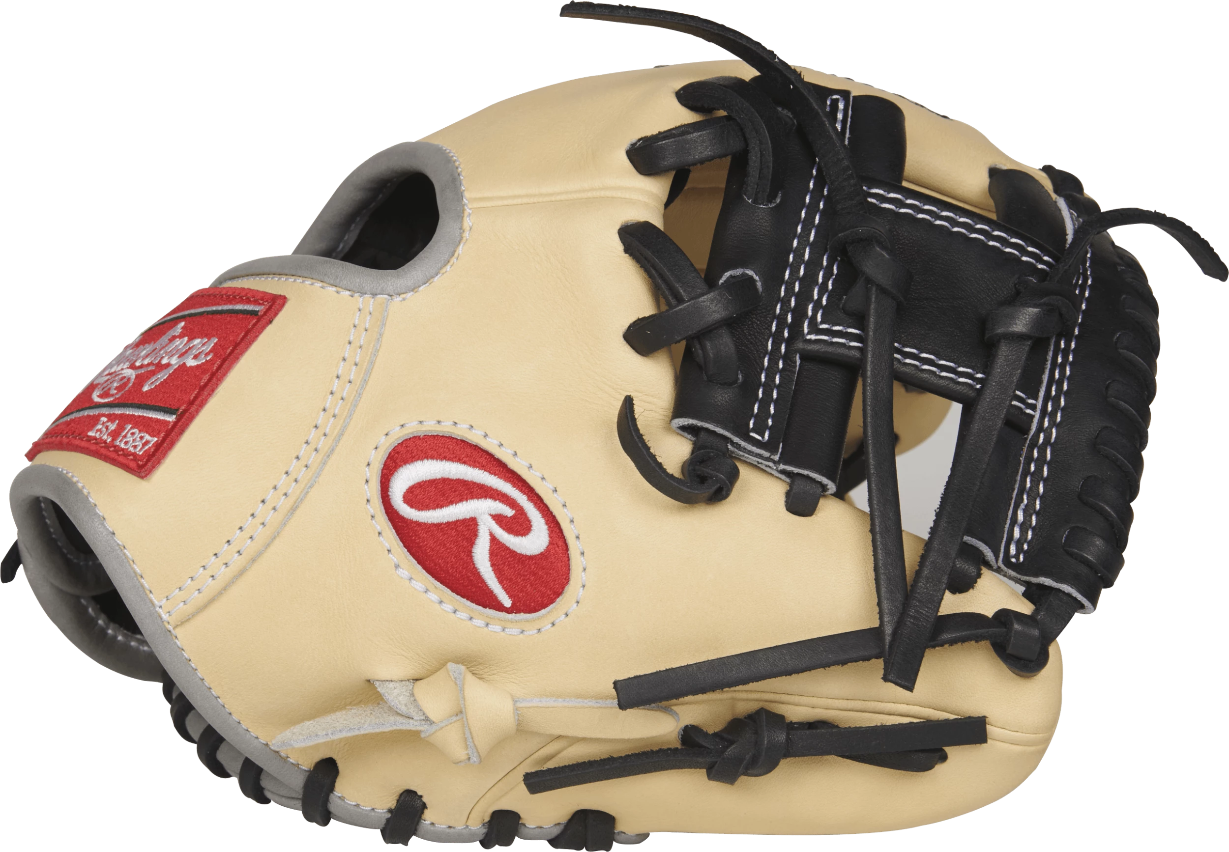 Rawlings Heart Of The Hide 9.5" Training Glove: PRO200TR-2C 5 Rawlings Heart Of The Hide 9.5" Training Glove: PRO200TR-2C - Image 3