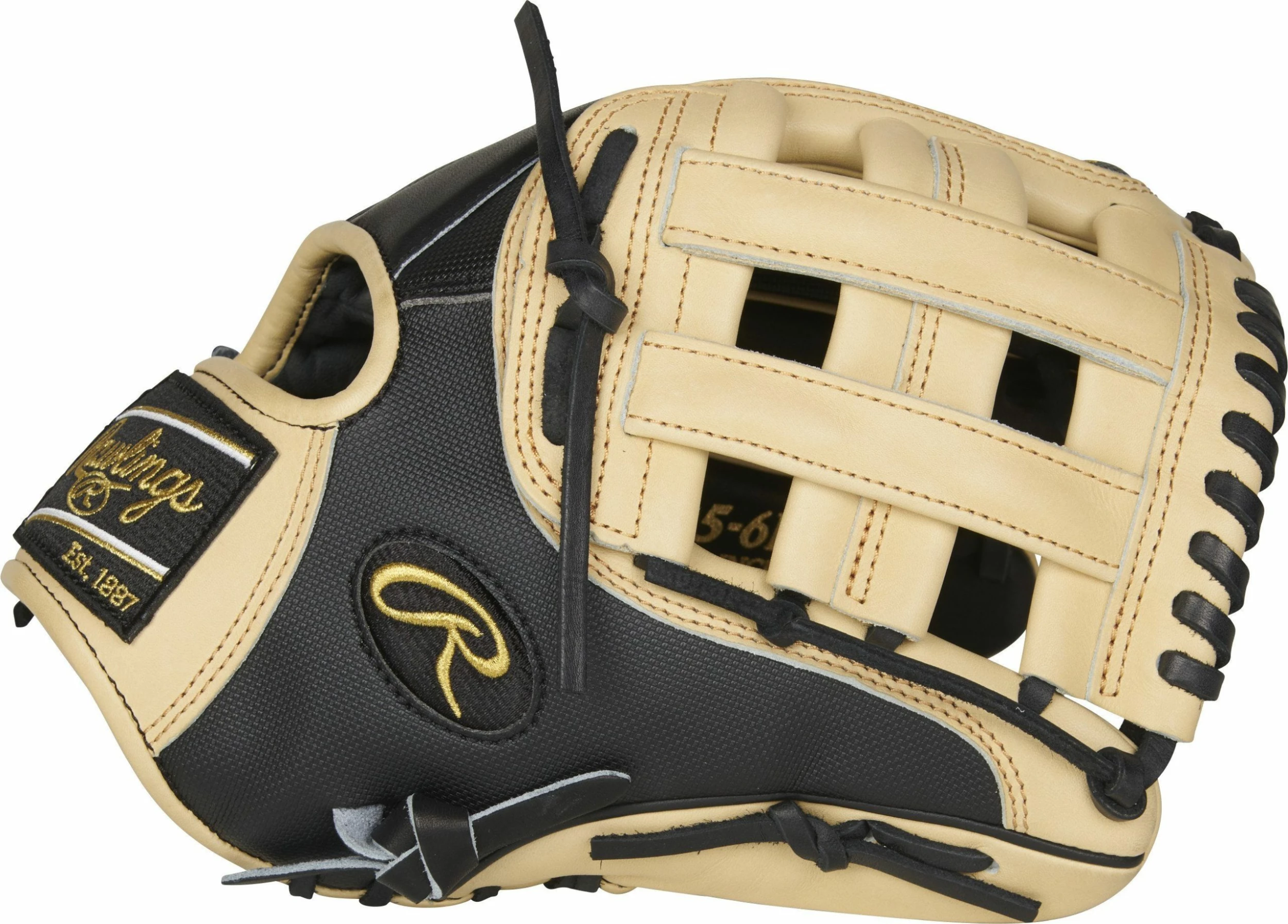 Rawlings Heart Of The Hide 11.75" Baseball Glove: PRO205-6BCSS 5 Rawlings Heart Of The Hide 11.75" Baseball Glove: PRO205-6BCSS - Image 3