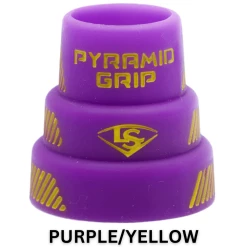 Louisville Slugger Pyramid Grips: Multi Color -Deals Baseball Glove Store PURPLE YELLOW