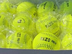 DeMarini RAZZO 12" PRO M USSSA Slowpitch Softballs (Dozen): WTDRZPMC12UB -Deals Baseball Glove Store PhotoMar11 121203PM
