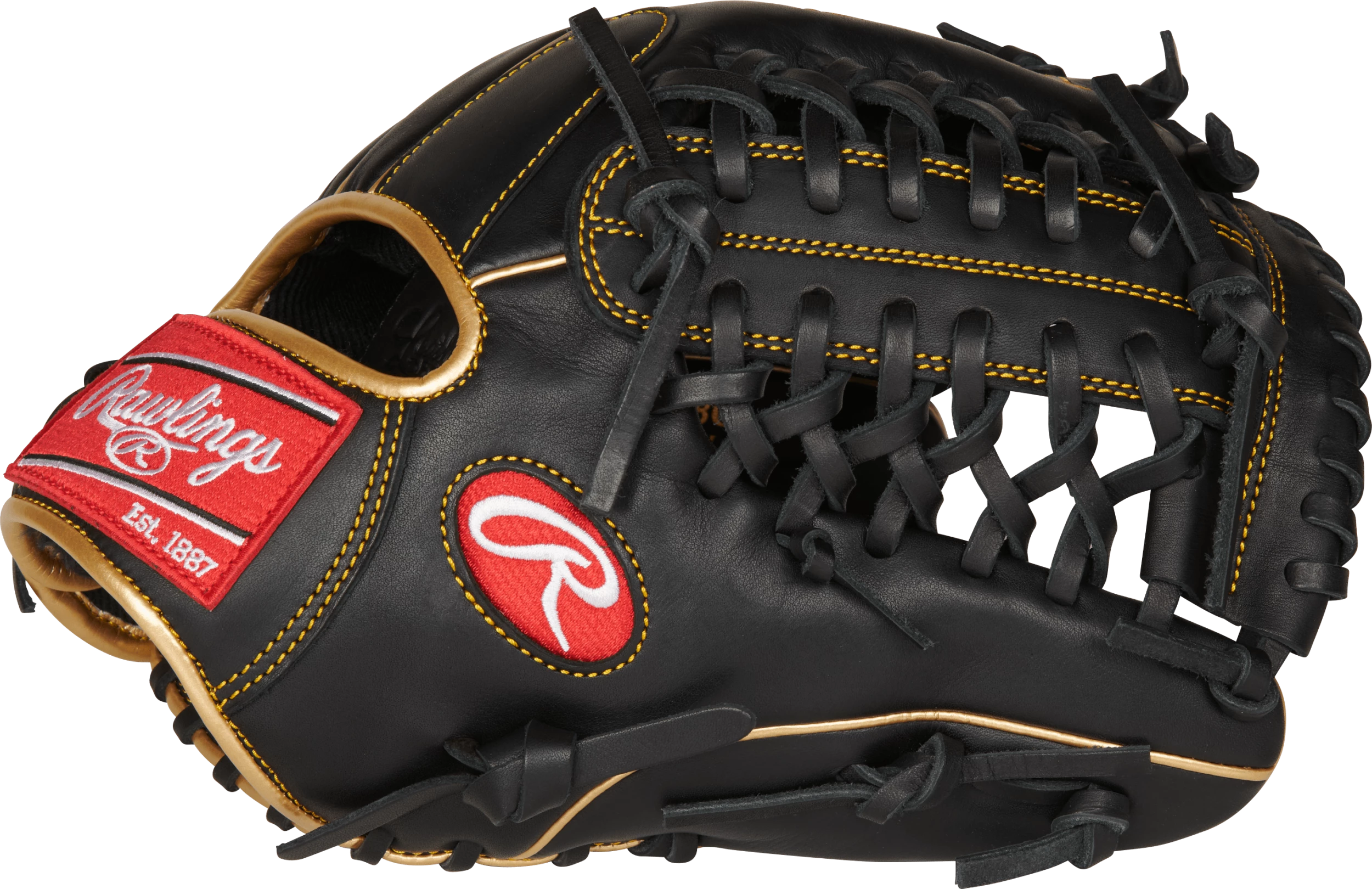 Rawlings R9 11.75" Infield/Pitcher's Baseball Glove: R9205-4BG 5 Rawlings R9 11.75" Infield/Pitcher's Baseball Glove: R9205-4BG - Image 3