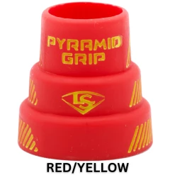Louisville Slugger Pyramid Grips: Multi Color -Deals Baseball Glove Store RED YELLOW