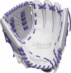 Rawlings Liberty Advanced Color Series 12.5" Fastpitch Glove: RLA125 (Multiple Colors) -Deals Baseball Glove Store RLA125 18WPG 1 png