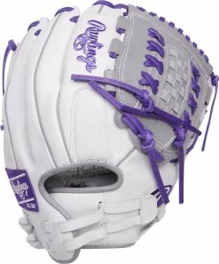 Rawlings Liberty Advanced Color Series 12.5" Fastpitch Glove: RLA125 (Multiple Colors) -Deals Baseball Glove Store RLA125 18WPG 2 png