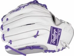 Rawlings Liberty Advanced Color Series 12.5" Fastpitch Glove: RLA125 (Multiple Colors) -Deals Baseball Glove Store RLA125 18WPG 4 png