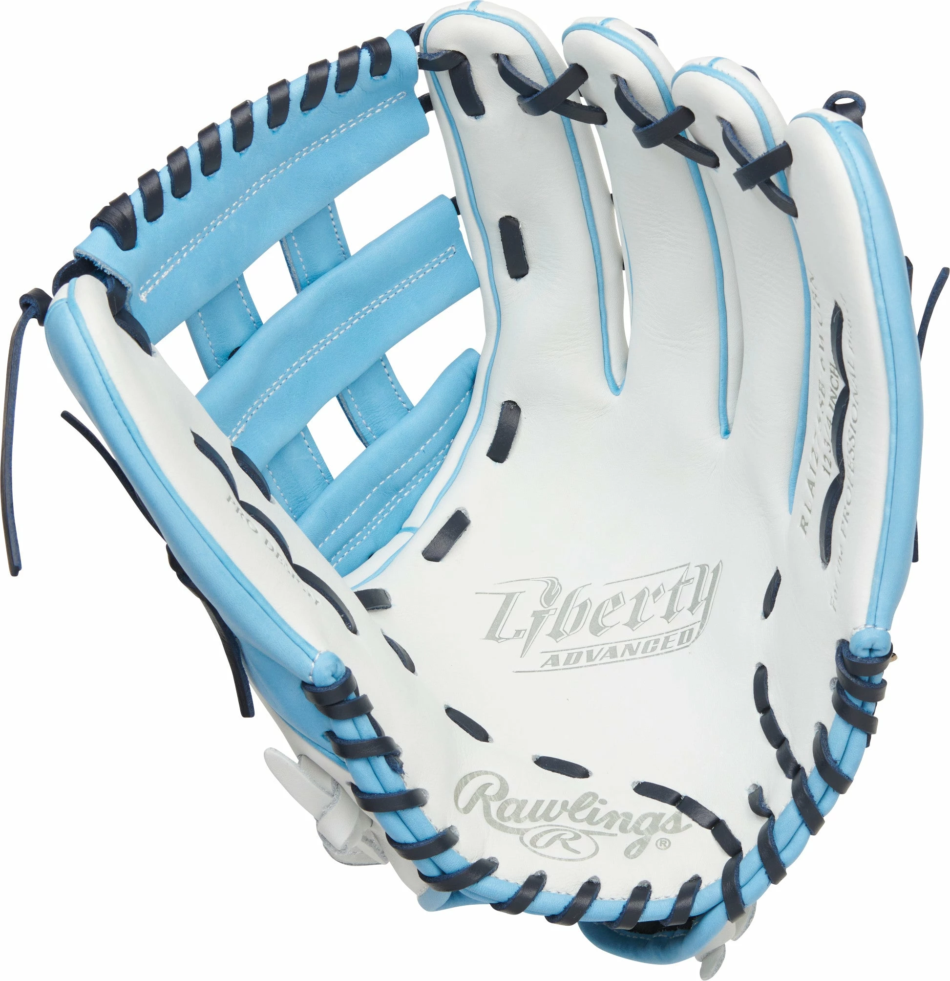 Rawlings Liberty Advanced Color Series 12.75" Fastpitch Glove: RLA1275SB (Multiple Colors) 5 Rawlings Liberty Advanced Color Series 12.75" Fastpitch Glove: RLA1275SB (Multiple Colors) - Image 3