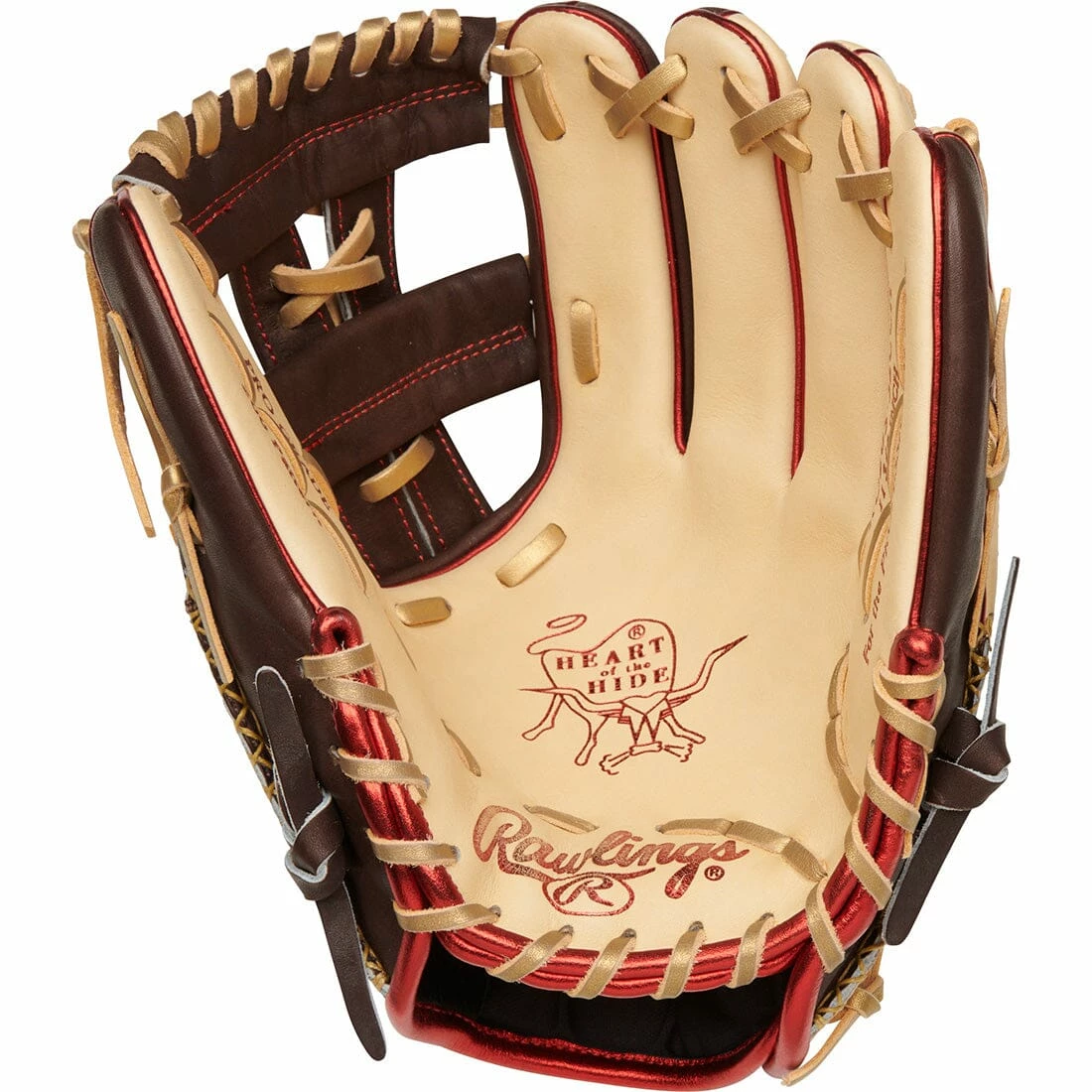 2023 Rawlings Heart Of The Hide ColorSync 7.0 11.75" Infield Baseball Glove: RPRO205-32CCH 4 2023 Rawlings Heart Of The Hide ColorSync 7.0 11.75" Infield Baseball Glove: RPRO205-32CCH - Image 2