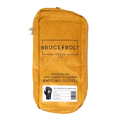 Bruce Bolt PREMIUM PRO Short Cuff Batting Gloves: Black -Deals Baseball Glove Store SC BLKG BAG