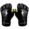 Bruce Bolt PREMIUM PRO Short Cuff Batting Gloves: Black 1 Bruce Bolt PREMIUM PRO Short Cuff Batting Gloves: Black -Deals Baseball Glove Store SC BLKG HERO