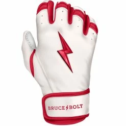 Bruce Bolt PREMIUM PRO BADER Series Short Cuff Batting Gloves: White 10 Bruce Bolt PREMIUM PRO BADER Series Short Cuff Batting Gloves: White -Deals Baseball Glove Store SC HBW RIGHT