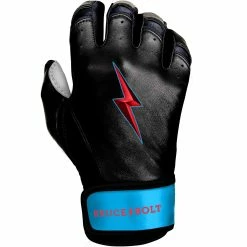 Bruce Bolt PREMIUM PRO BRINSON Series Short Cuff Batting Gloves: Black 10 Bruce Bolt PREMIUM PRO BRINSON Series Short Cuff Batting Gloves: Black -Deals Baseball Glove Store SC LBB RIGHT