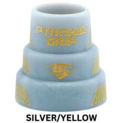 Louisville Slugger Pyramid Grips: Multi Color -Deals Baseball Glove Store SILVER YELLOW