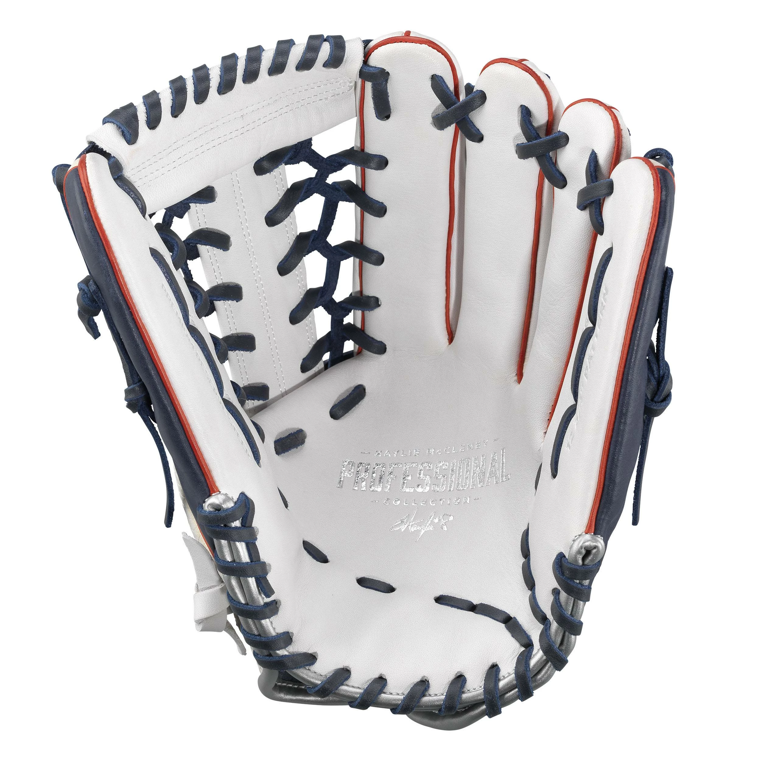 Easton Professional Collection Haylie McCleney 12.75" Fastpitch Softball Glove: HM8136 4 Easton Professional Collection Haylie McCleney 12.75" Fastpitch Softball Glove: HM8136 - Image 2