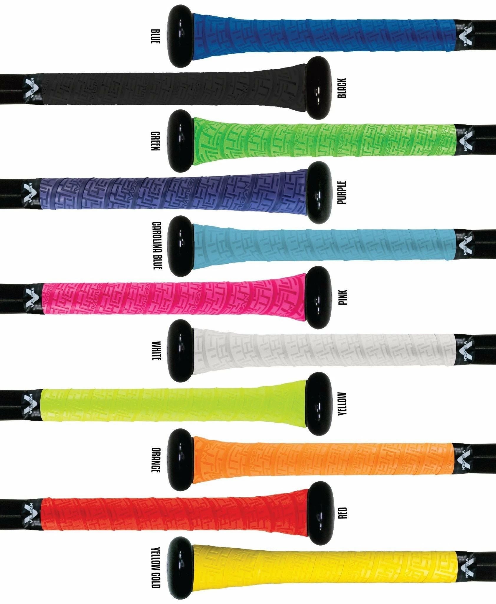 Vulcan Bat Grips: Solid Series 2 Vulcan Bat Grips: Solid Series