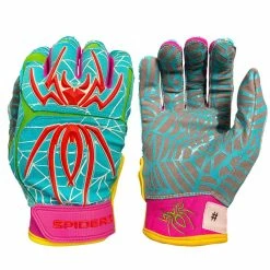 2021 Spiderz HYBRID Small Batch Batting Gloves: Wild Thing'