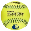 Worth 12" USSSA Super Gold Dot Classic M Softballs (Dozen): UC12SY -Deals Baseball Glove Store UC12SY