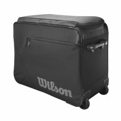 Wilson Coaches Ball Bucket Roller Bag: WB5710701 -Deals Baseball Glove Store WB5710701 2 Wilson Ball Bucket Bag Black.png.cq5dam.web .1200.1200