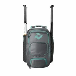 2022 DeMarini Spectre Baseball And Softball Backpack: WB57176 54 2022 DeMarini Spectre Baseball And Softball Backpack: WB57176 -Deals Baseball Glove Store WB5717602 4 Spectre Backpack Grey Mint.png.cq5dam.web .1200.1200