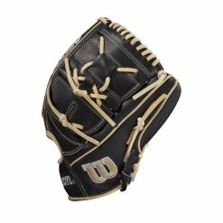 2021 Wilson A2000 B2SS 12" SuperSkin Pitcher's Baseball Glove: WBW10010012 -Deals Baseball Glove Store WBW100100 2 A2000 P B2SS 12 BlackSS Blonde.png.cq5dam.web .1200.1200
