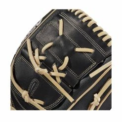 2021 Wilson A2000 B2SS 12" SuperSkin Pitcher's Baseball Glove: WBW10010012 -Deals Baseball Glove Store WBW100100 4 A2000 P B2SS 12 BlackSS Blonde.png.cq5dam.web .1200.1200
