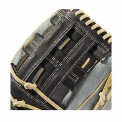 2021 Wilson A2000 1799SS 12.75" SuperSkin Outfield Baseball Glove: WBW1001121275 -Deals Baseball Glove Store WBW100112 4 A2000 OF 1799SS 1275 Black GreySS Blonde.png.cq5dam.web .1200.1200