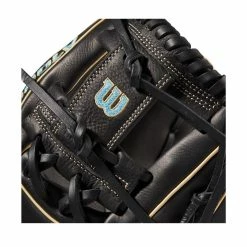 2022 Wilson A1000 DP15 11.5" Infield Baseball Glove: WTA10RB22DP15 -Deals Baseball Glove Store WBW100132 4 A1000 DP15 IF 115 Blue Black Blonde.png.cq5dam.web .1200.1200
