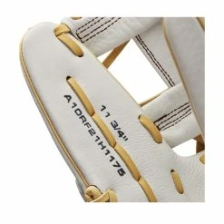 2022 Wilson A1000 H175 11.75" Infield Fastpitch Softball Glove: WTA10RF22H1175 -Deals Baseball Glove Store WBW100178 6 A1000 FP H IF 1175 White Blonde.png.cq5dam.web .1200.1200