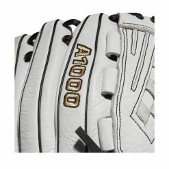 2022 Wilson A1000 V125 12.5" Outfield/Pitcher's Fastpitch Softball Glove: WTA10RF22V125 16 2022 Wilson A1000 V125 12.5" Outfield/Pitcher's Fastpitch Softball Glove: WTA10RF22V125 -Deals Baseball Glove Store WBW100182 5 A1000 FP V125 OF 125 White Black.png.cq5dam.web .1200.1200