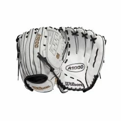 2022 Wilson A1000 V125 12.5" Outfield/Pitcher's Fastpitch Softball Glove: WTA10RF22V125 12 2022 Wilson A1000 V125 12.5" Outfield/Pitcher's Fastpitch Softball Glove: WTA10RF22V125 -Deals Baseball Glove Store WBW100182 8 A1000 FP V125 OF 125 White Black.png.cq5dam.web .1200.1200