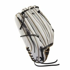 2022 Wilson A1000 T125 12.5" Outfield Fastpitch Softball Glove: WTA10RF22T125 -Deals Baseball Glove Store WBW100184 3 A1000 FP OF T125 125 White Black MetallicGold.png.cq5dam.web .1200.1200